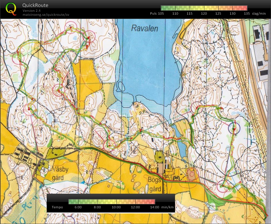 Blötsnö på Östra Järva (2014-02-02)