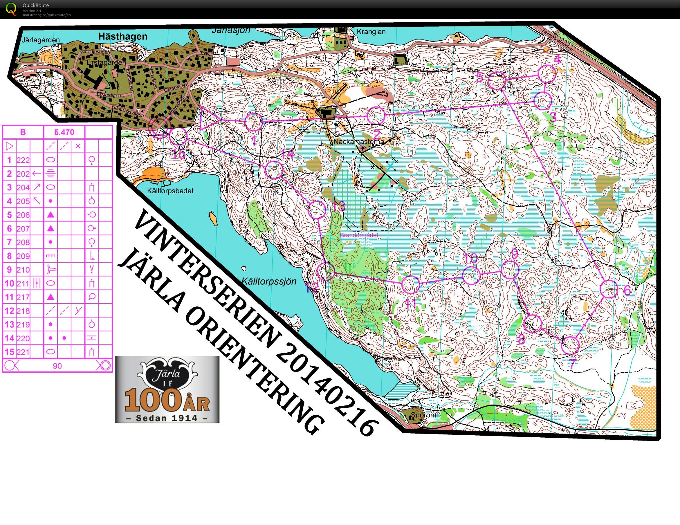 Vinterserien Järlagården (2014-02-16)