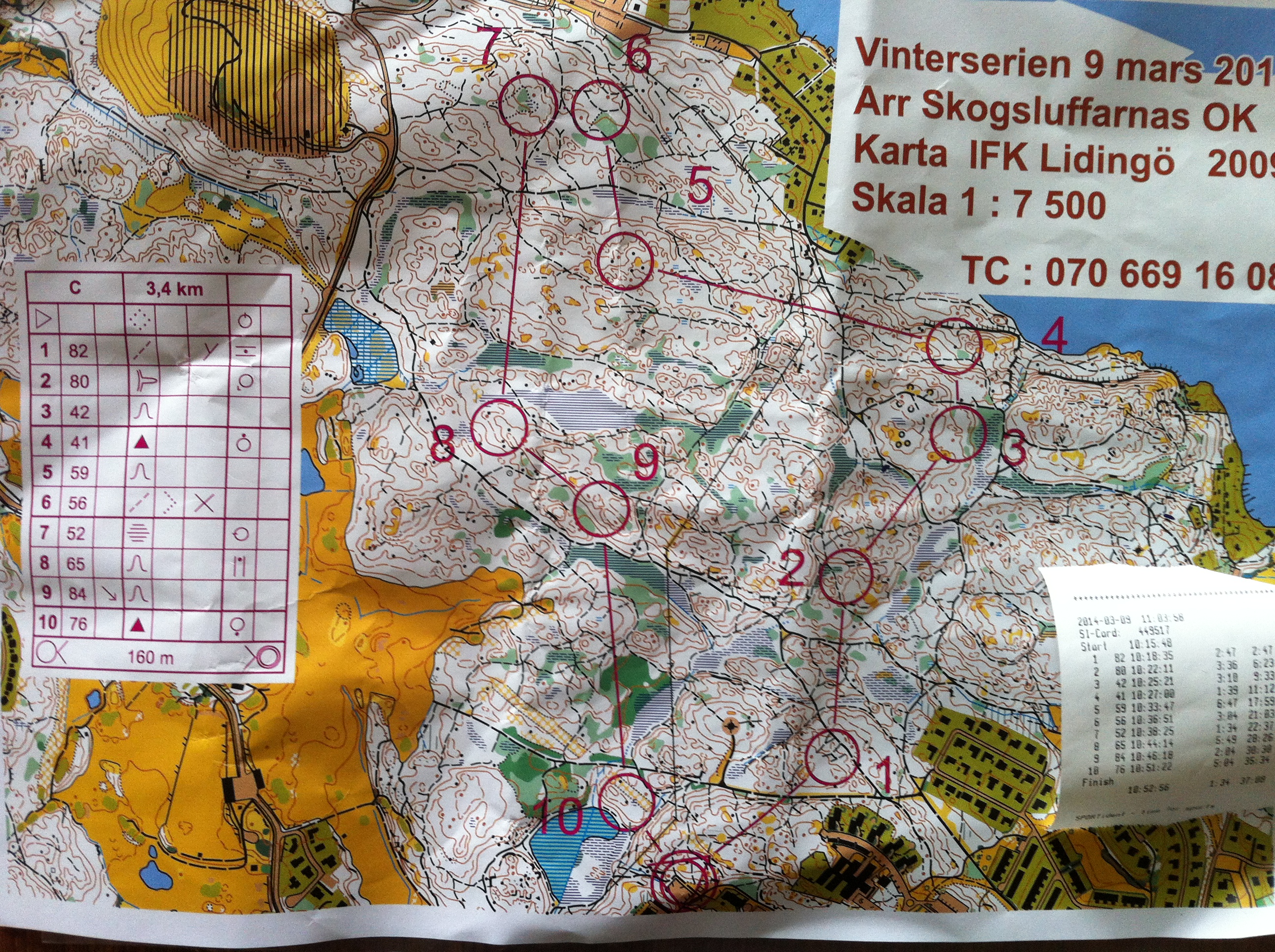 Vinterserien Lidingö (2014-03-09)