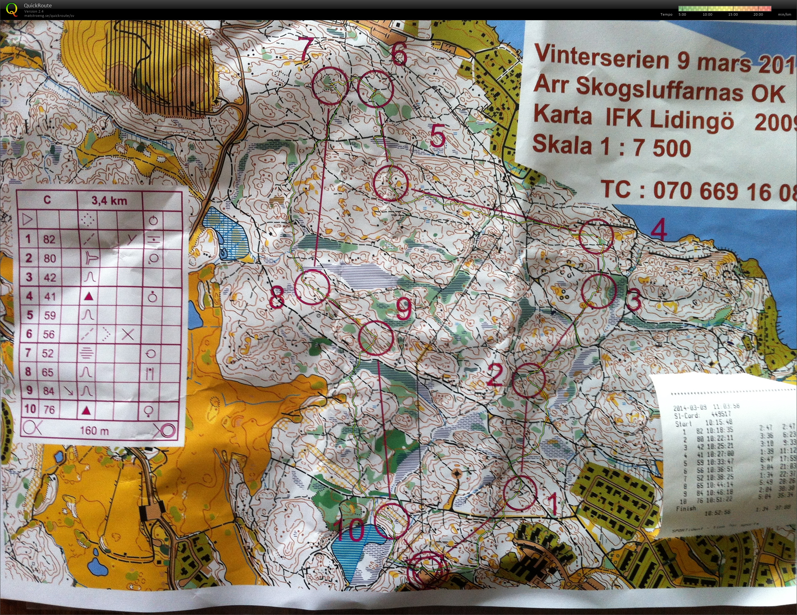 Vinterserien Lidingö (2014-03-09)