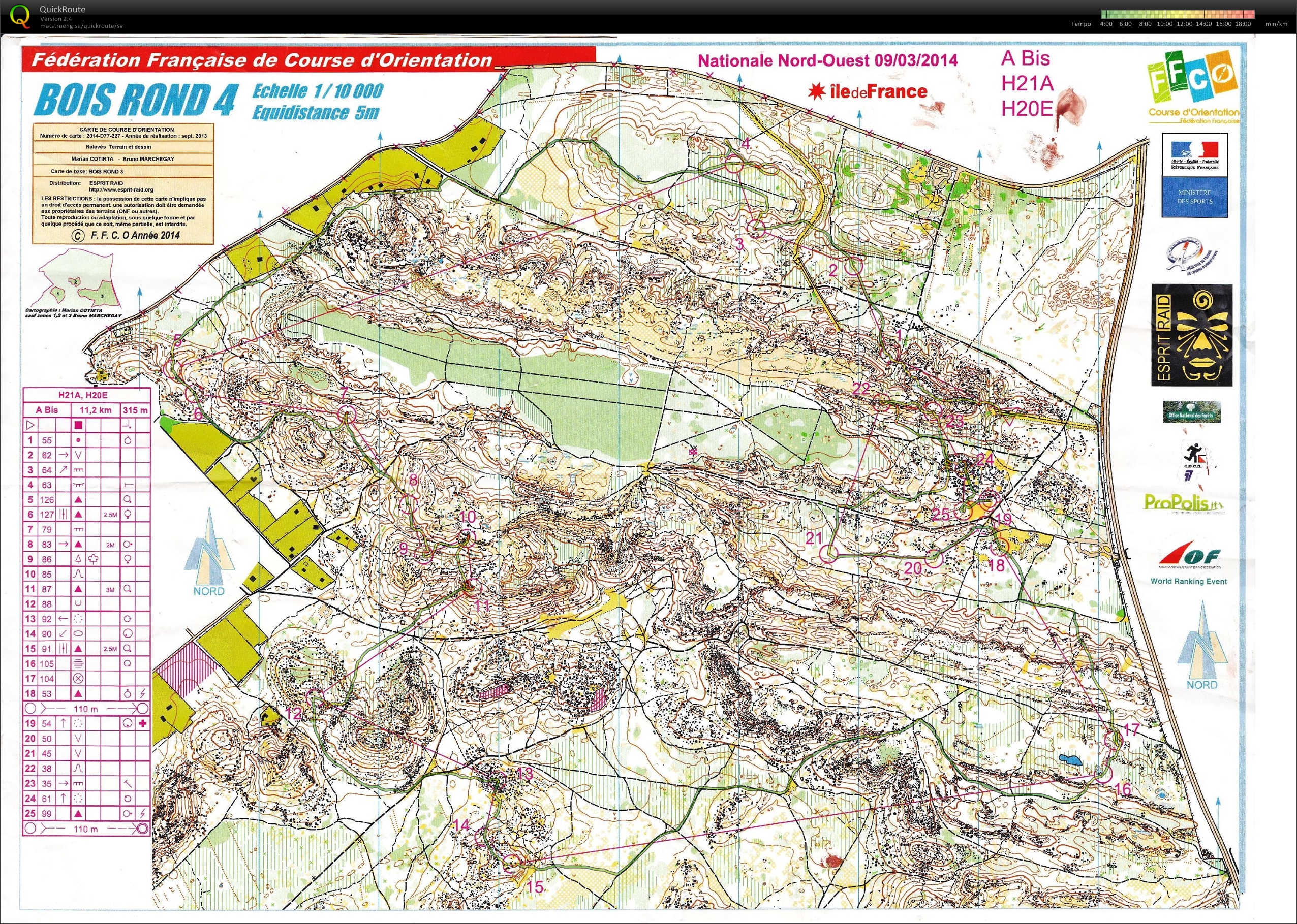 Nationale Nord Ouest (H21A) (2014-03-09)