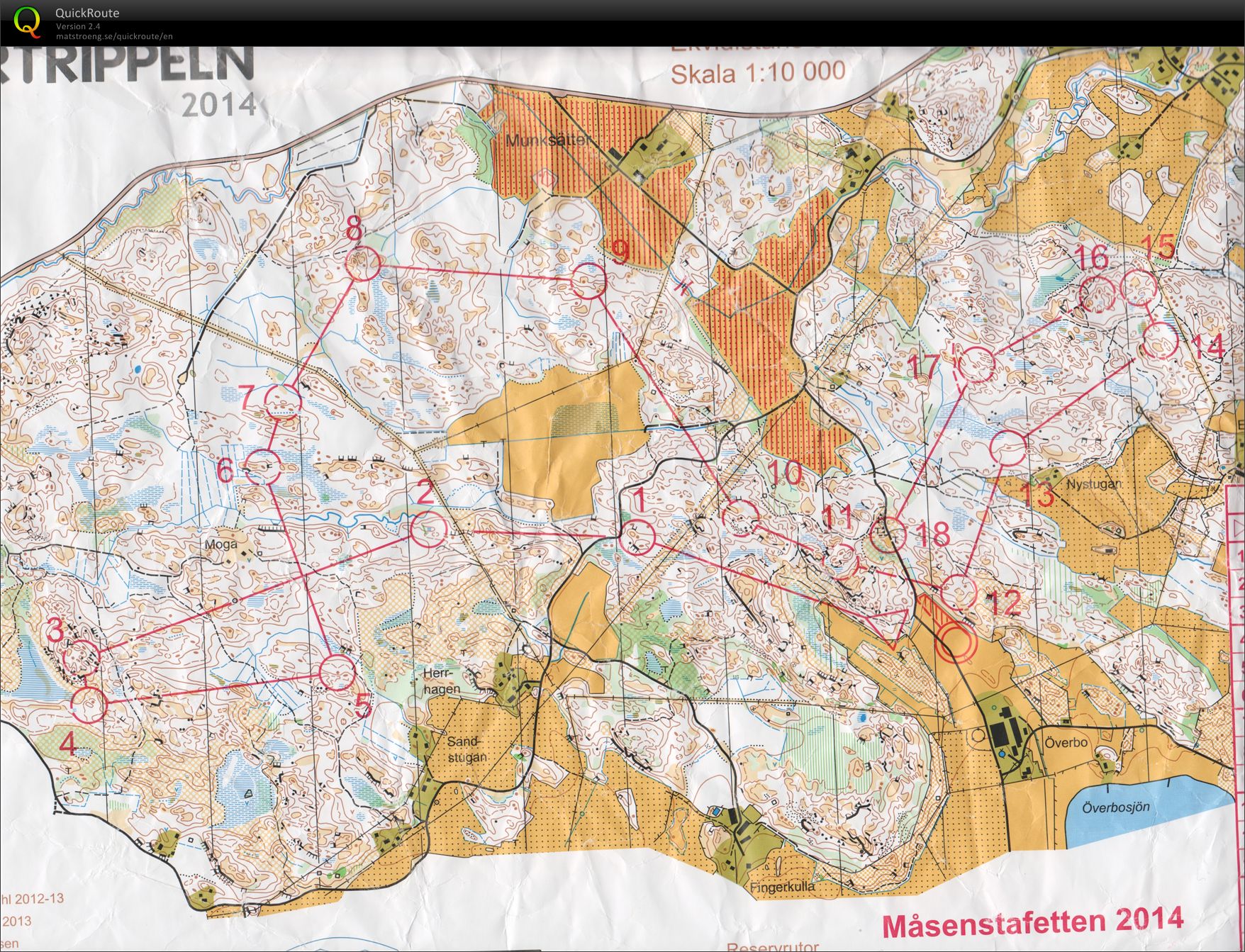 Måsenstafetten ÖM9 (2014-03-30)