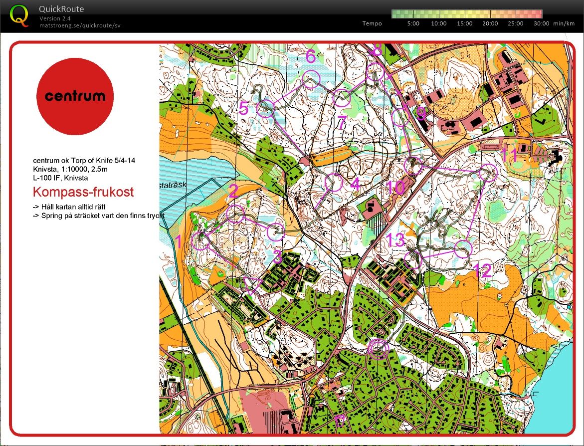 Torp of Knife etapp 1 (05/04/2014)