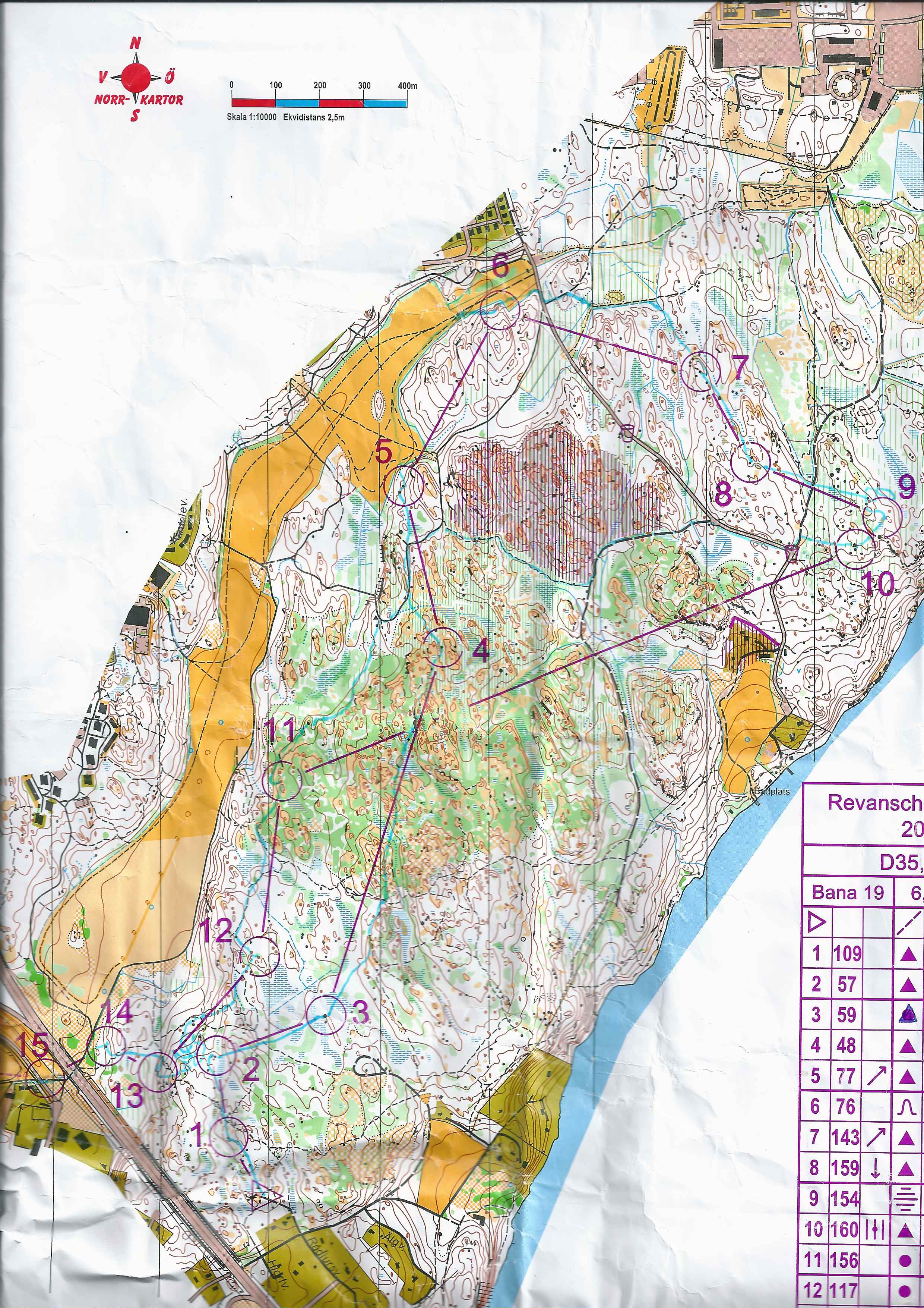 Järfälla OK, långdistans, "Revanschen" (2014-04-21)