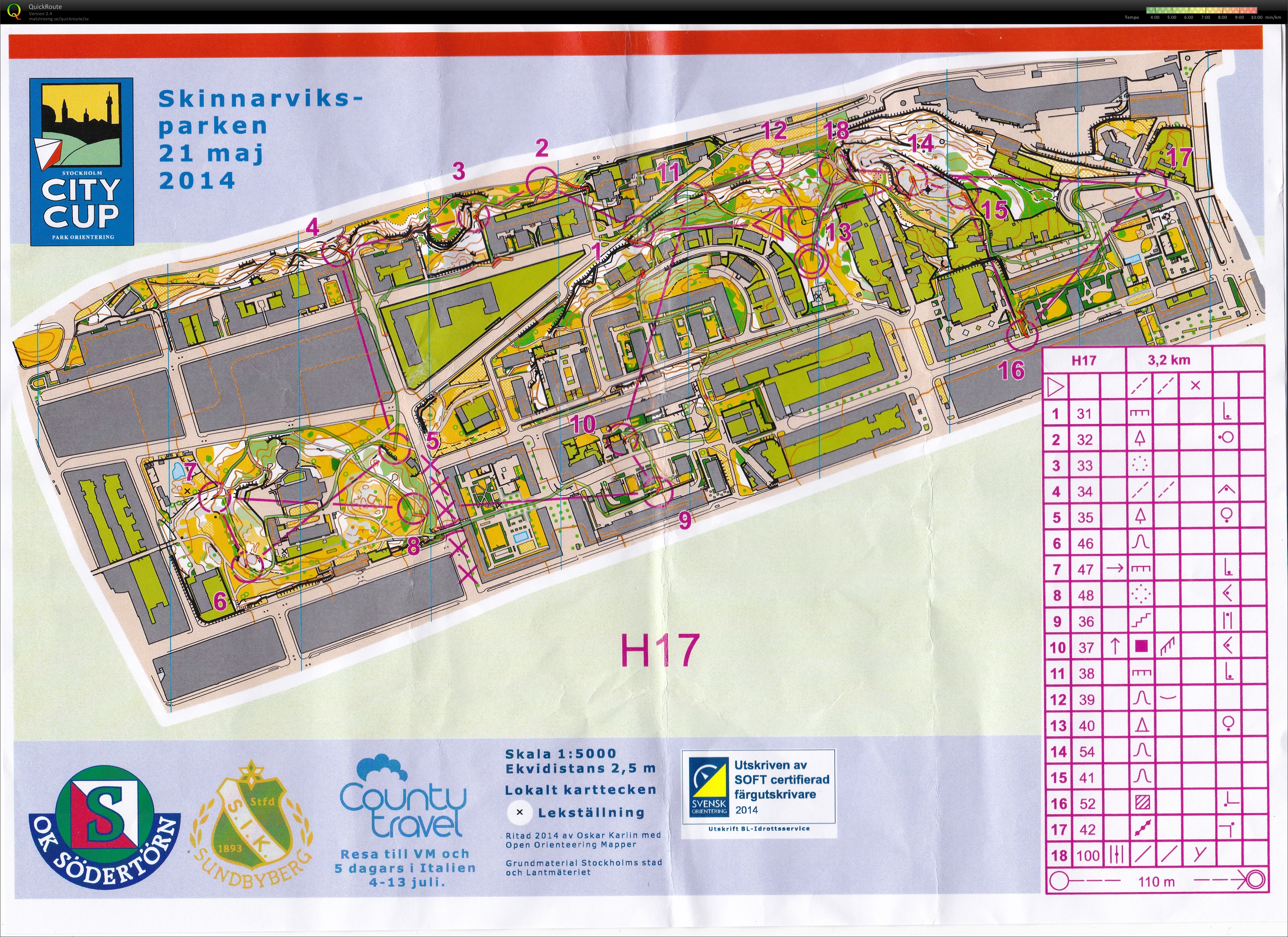 Stockholm City Cup E2 (2014-05-21)