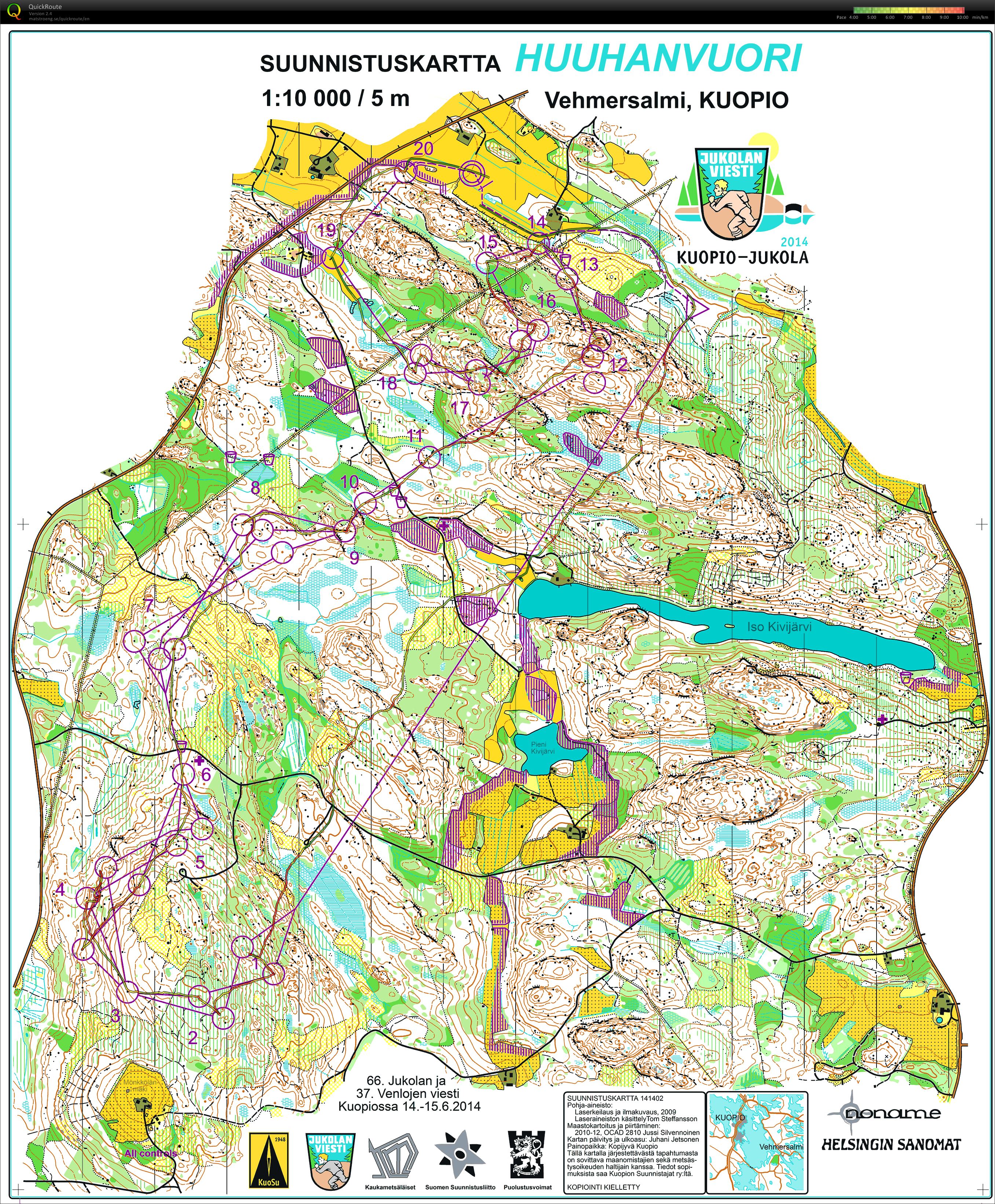 Jukola 2014 str. 1 (2014-06-14)
