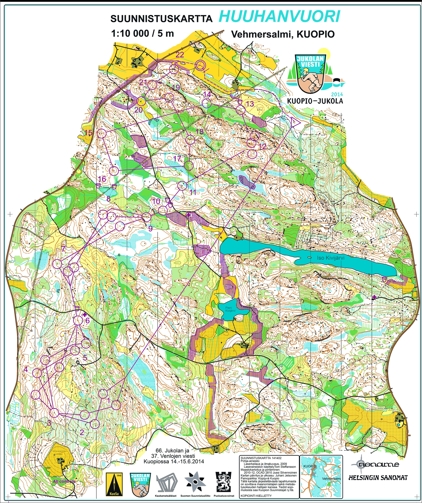 Jukola 2014 Str 2 (14.06.2014)