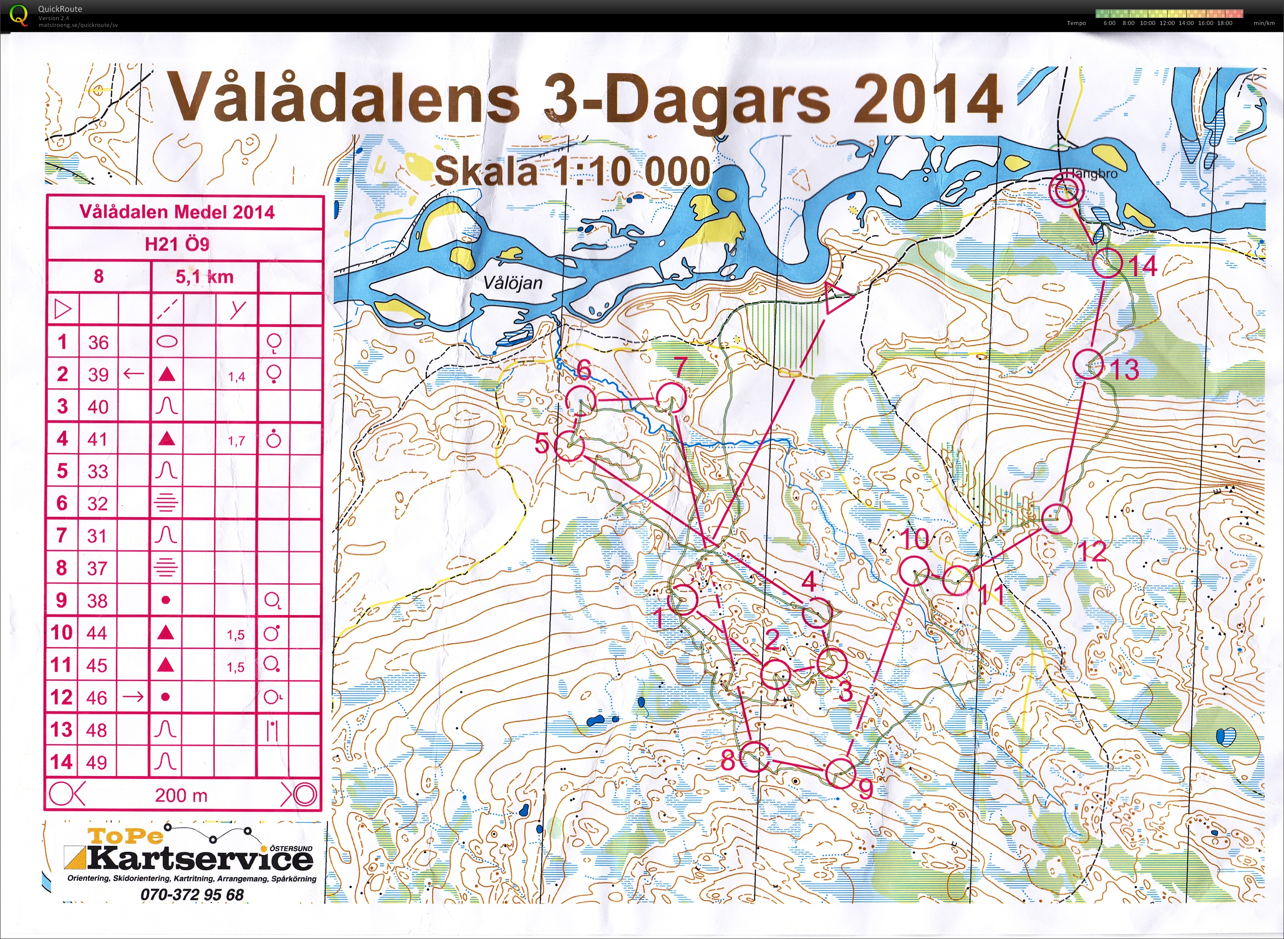 Vålådalens 3-dagars E2/medel (H21) (05.07.2014)